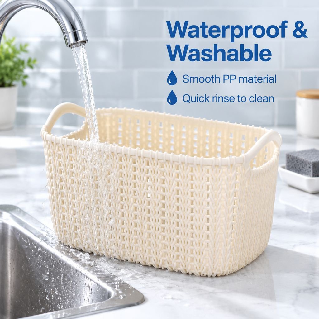 Woven-Style Storage Basket