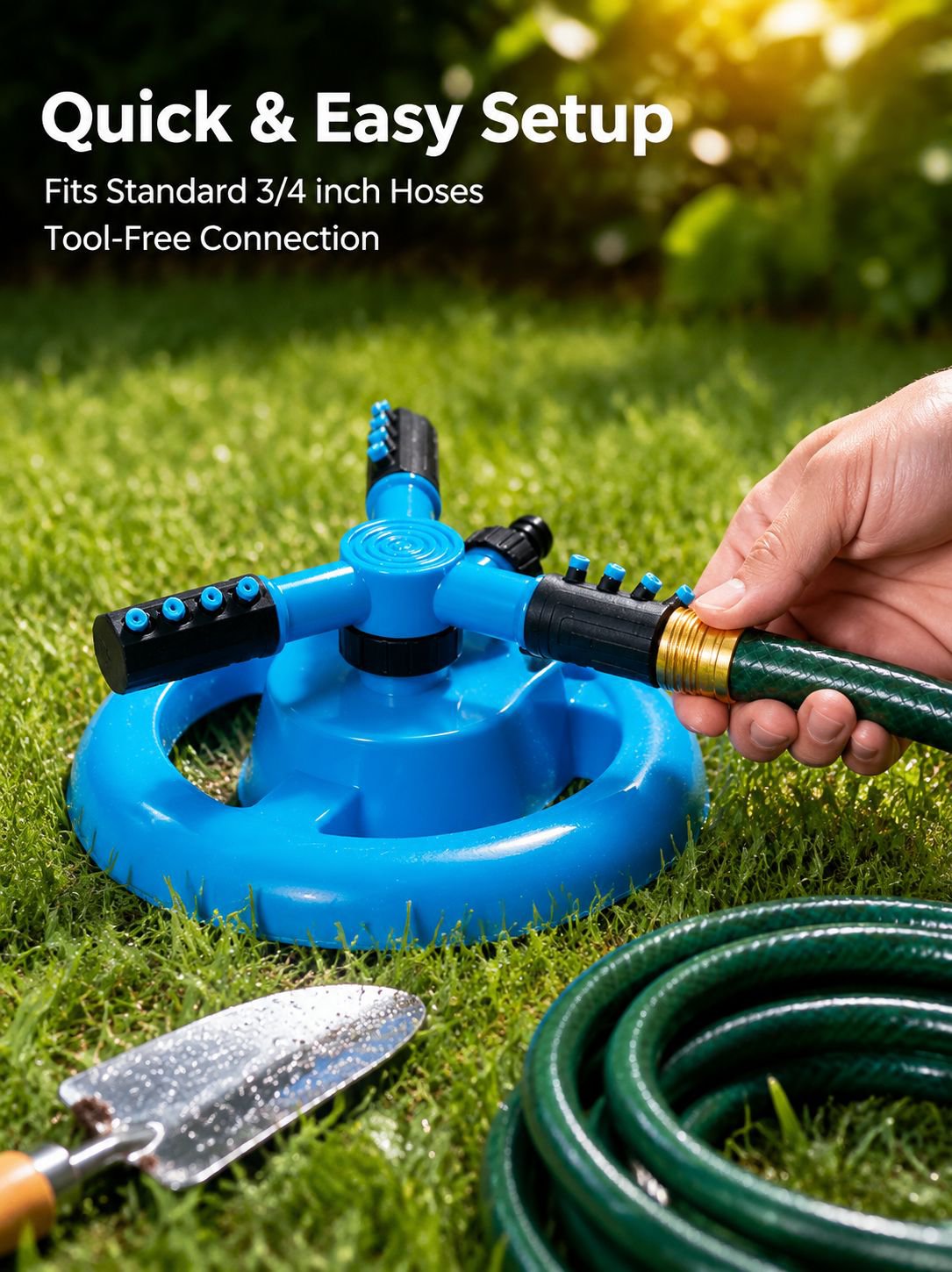 Automatic Rotating Sprinkler