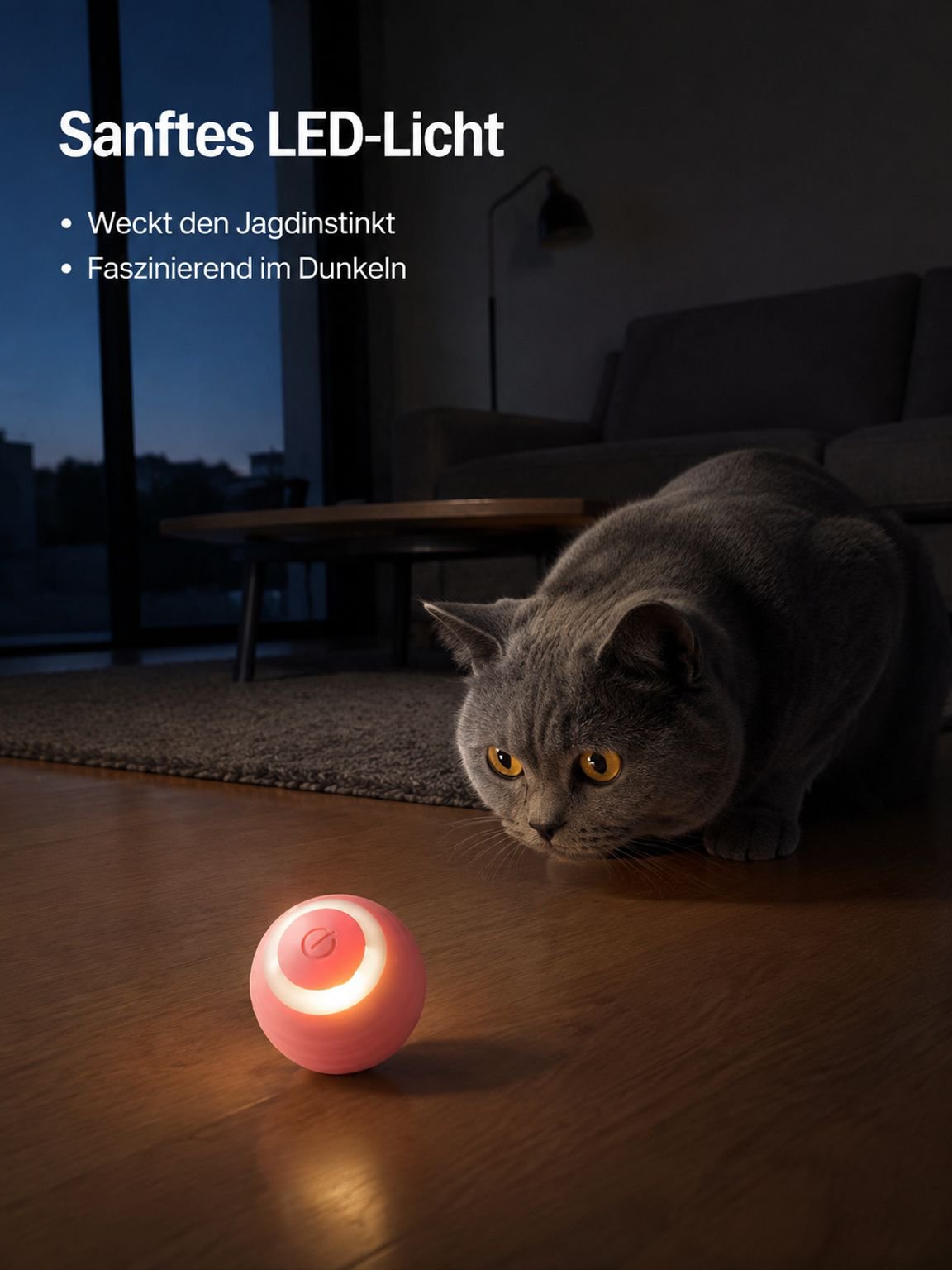 Katzen Springball Spielzeug