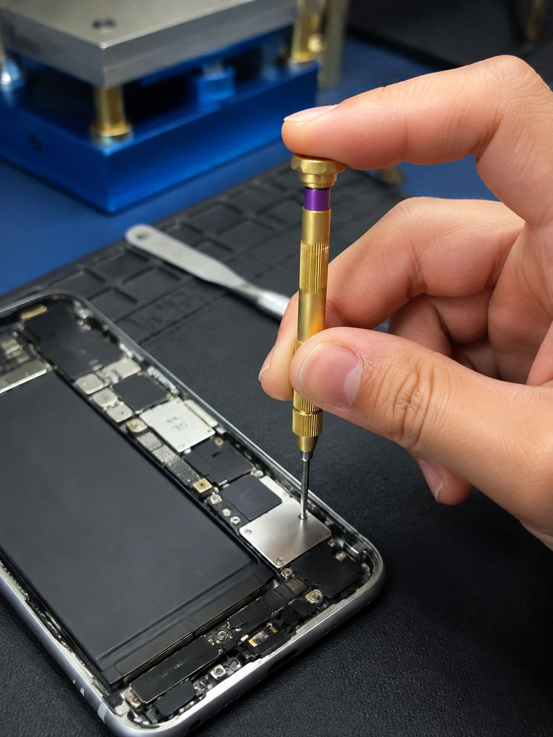Complete precision screwdriver tool set for electronics repair