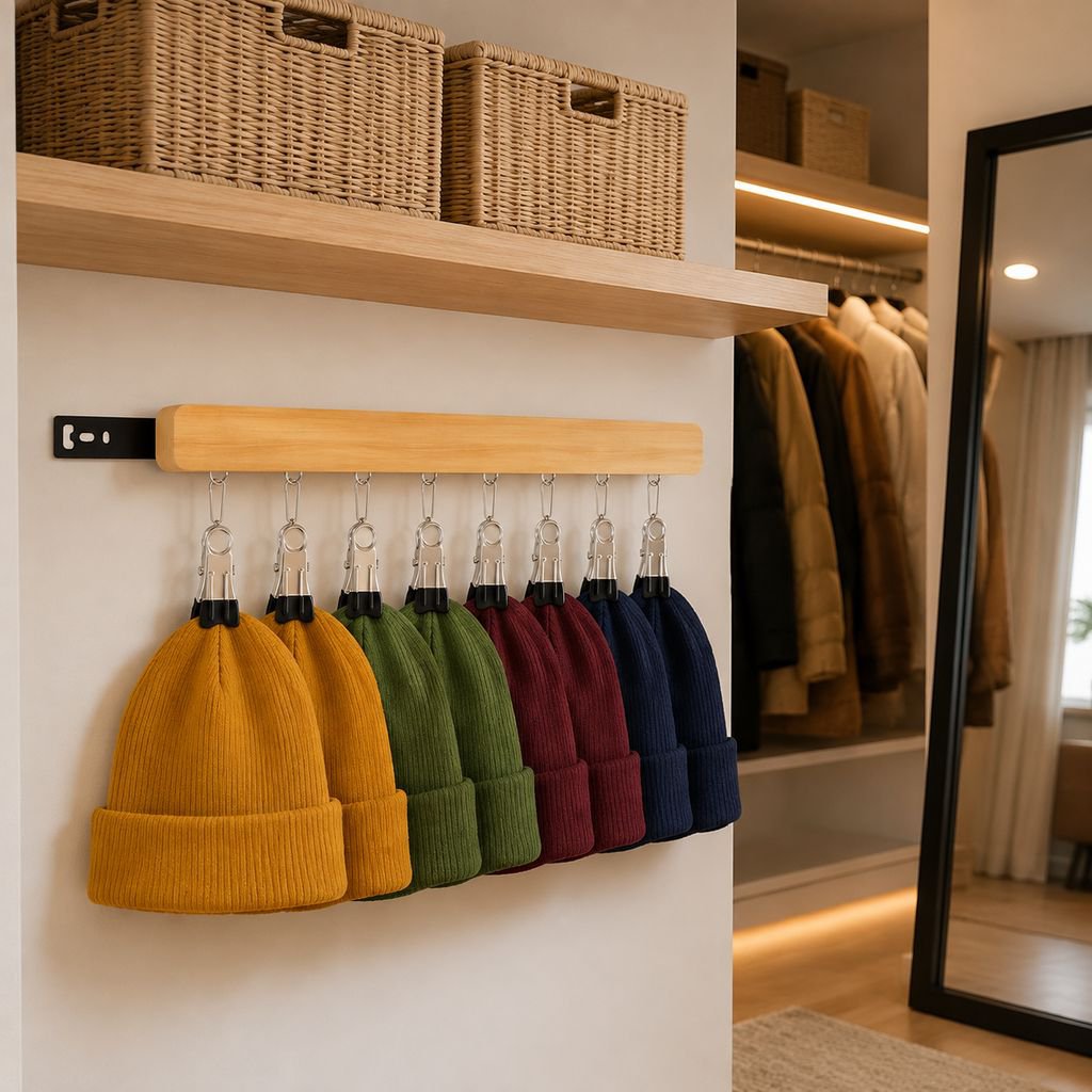 Multi-functional Retractable Wardrobe Underwear Rack