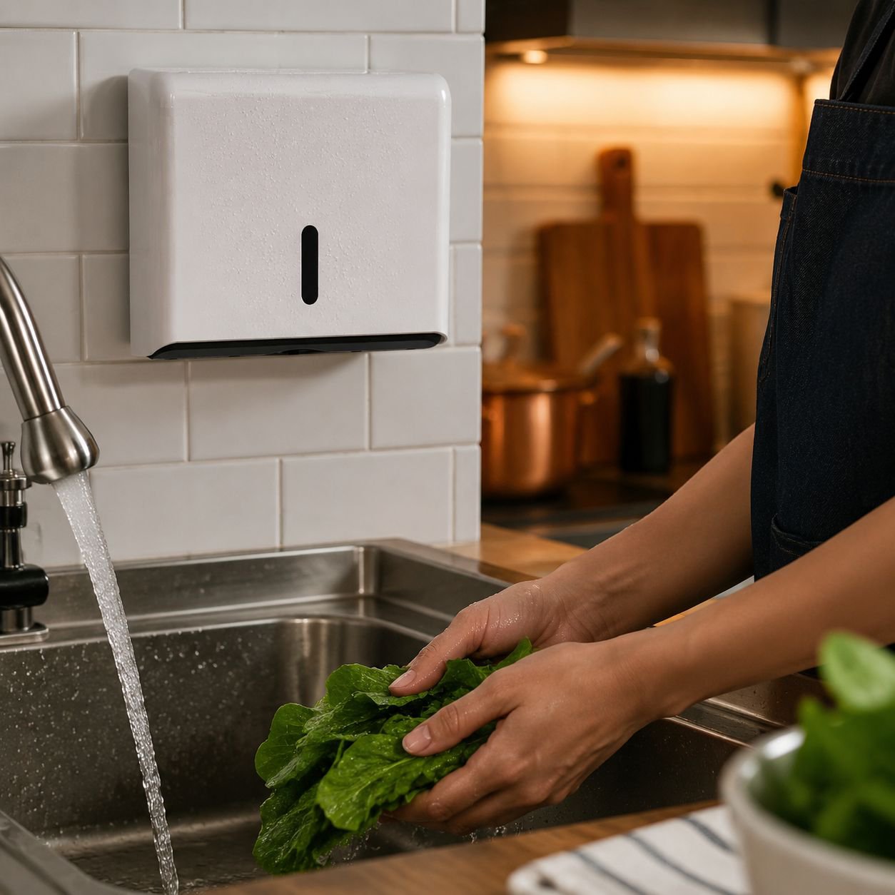 No-Drill Wall Mounted Tissue Box