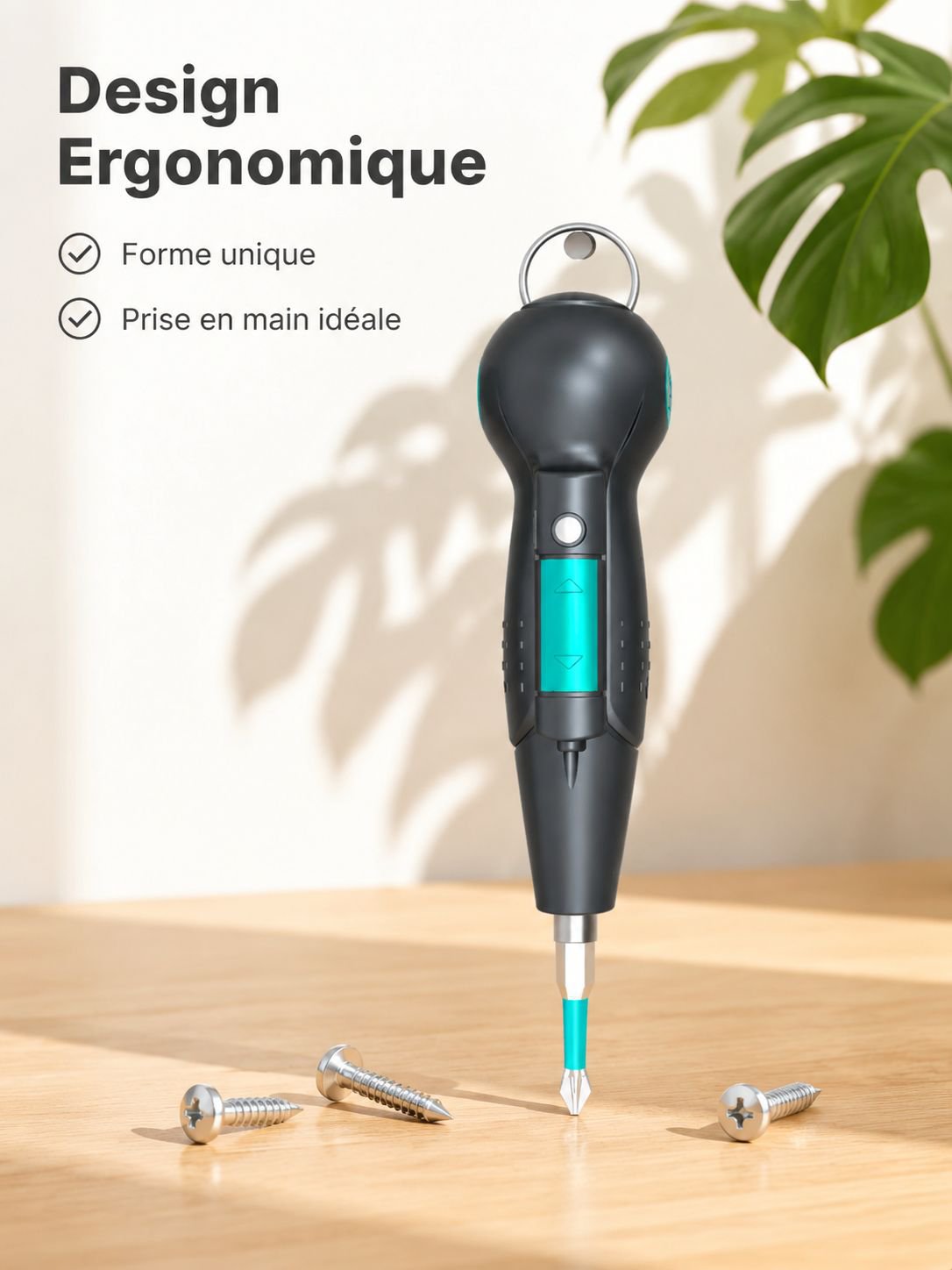 Mini tournevis électrique en forme de gourde