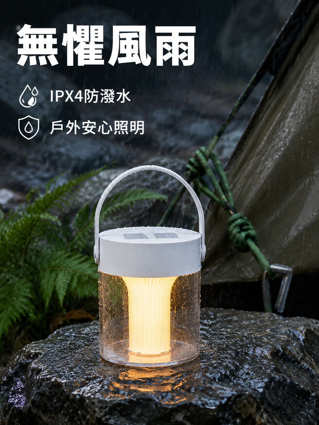 多功能掛立式露營燈