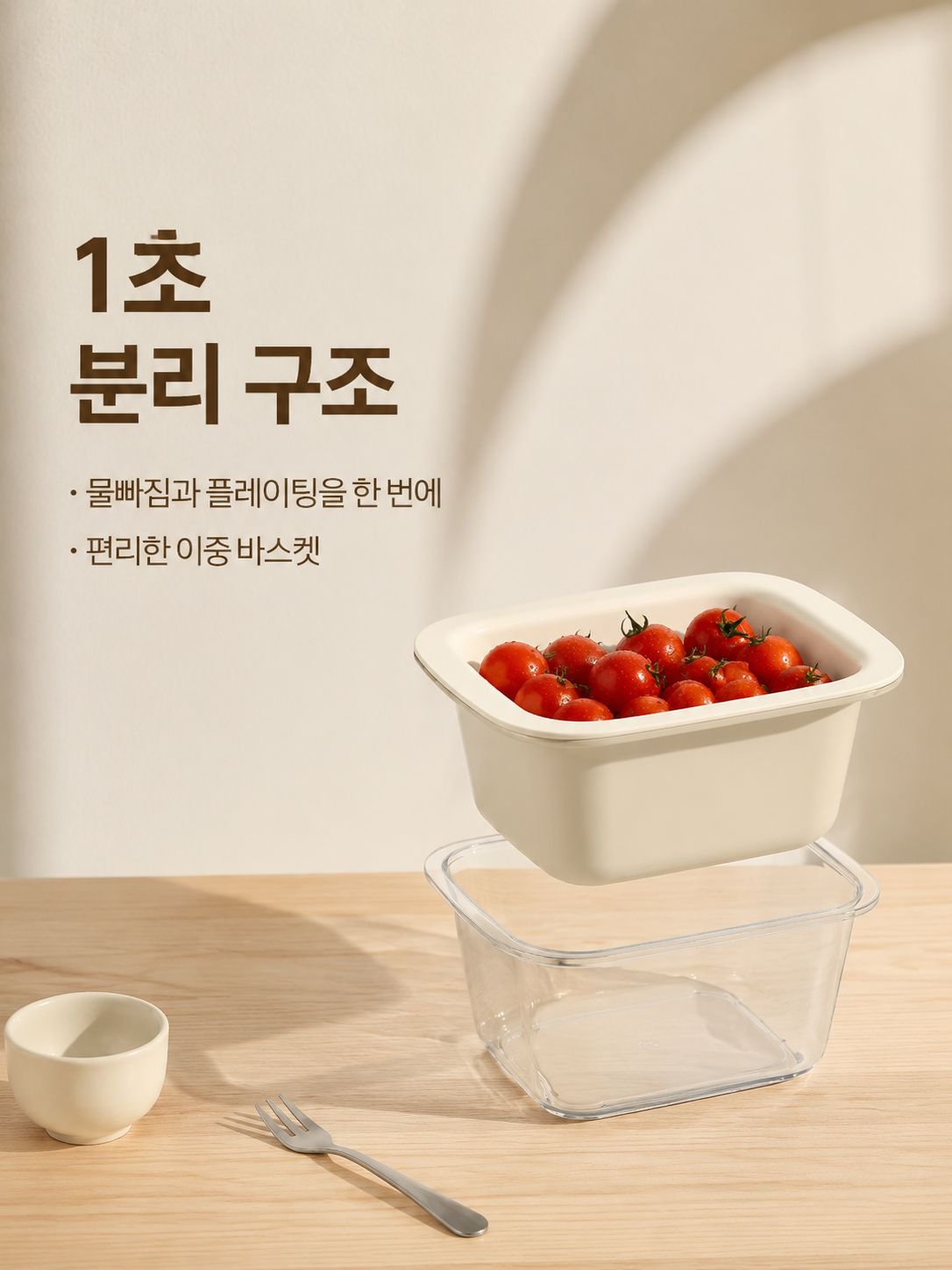 다기능 이중 아스팔트 바구니