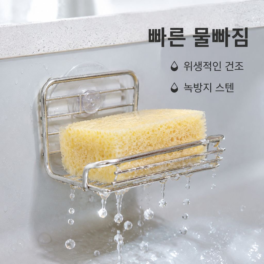 벽걸이 행주 수납 선반