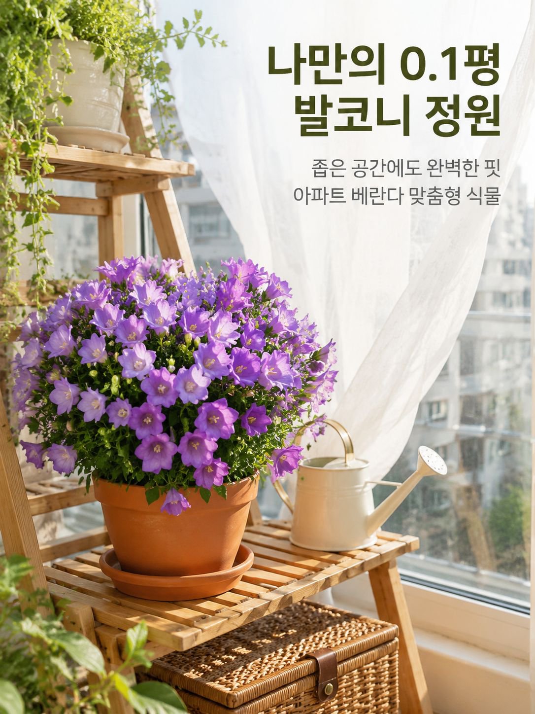 겹꽃 덴마크 벨플라워