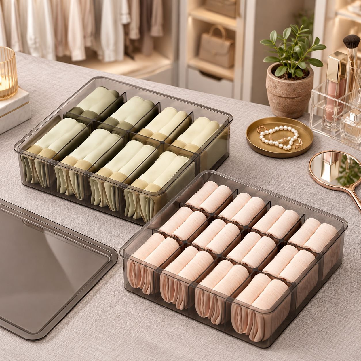 Household Large Drawer Storage Container