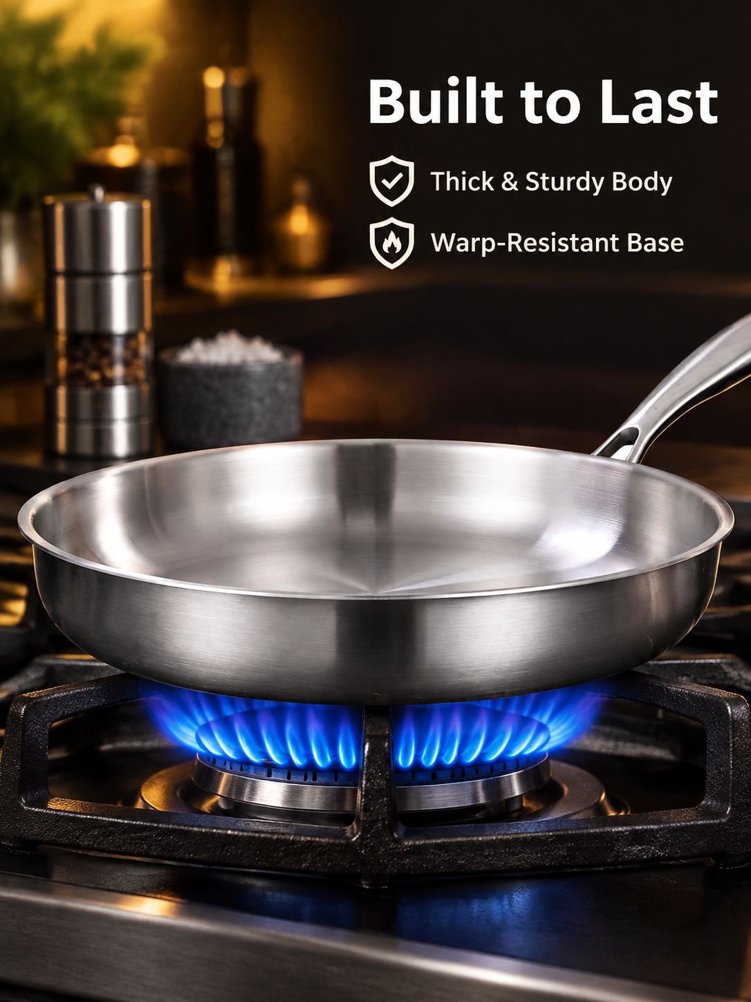 Non stick cooktop, induction cooker, gas universal frying pan