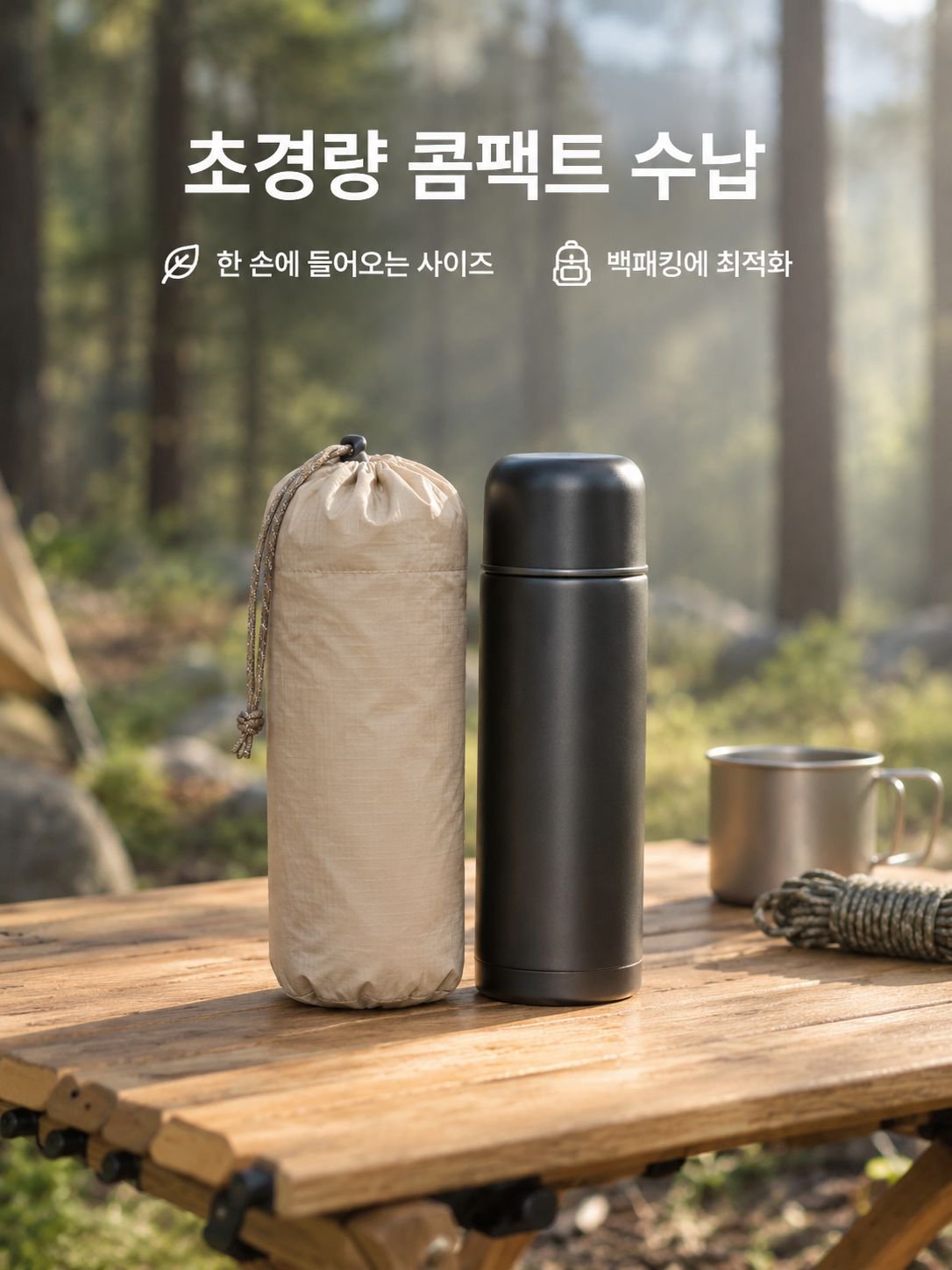 휴대용 캠핑 에어매트리스 방습 매트