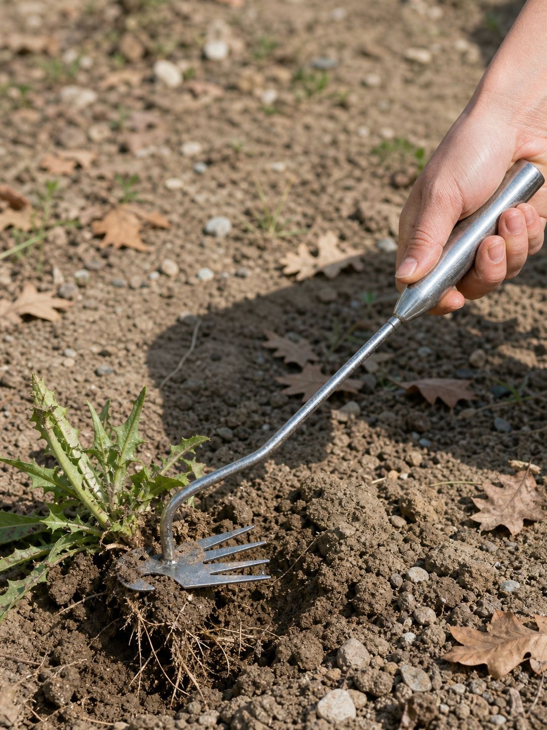 Edelstahl Unkrautentferner für den Garten