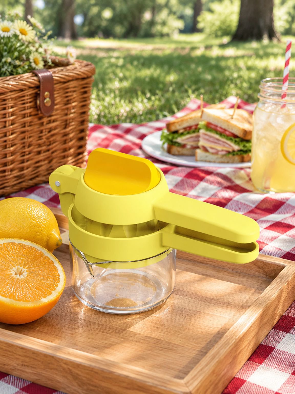 Manual Citrus Juicer Hand Press Lemon Squeezer Fruit Juice Extractor