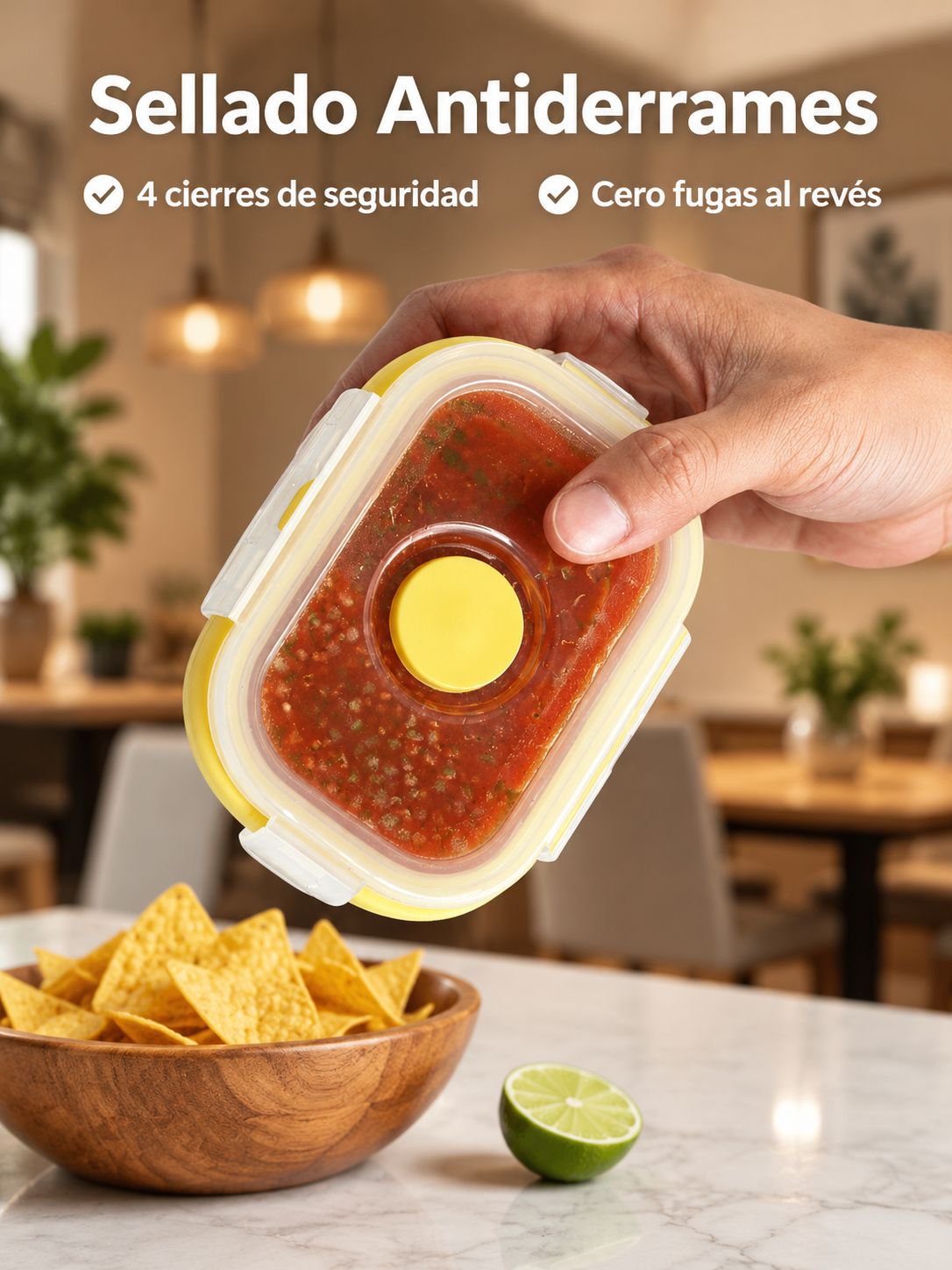 Caja de almuerzo portátil
