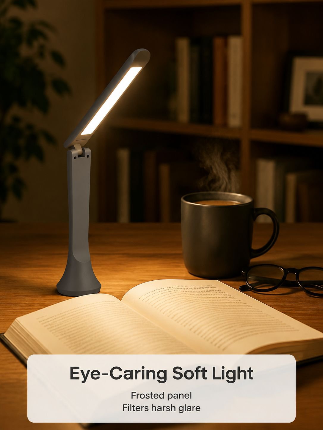 Smart Foldable Soft Light Desk Lamp