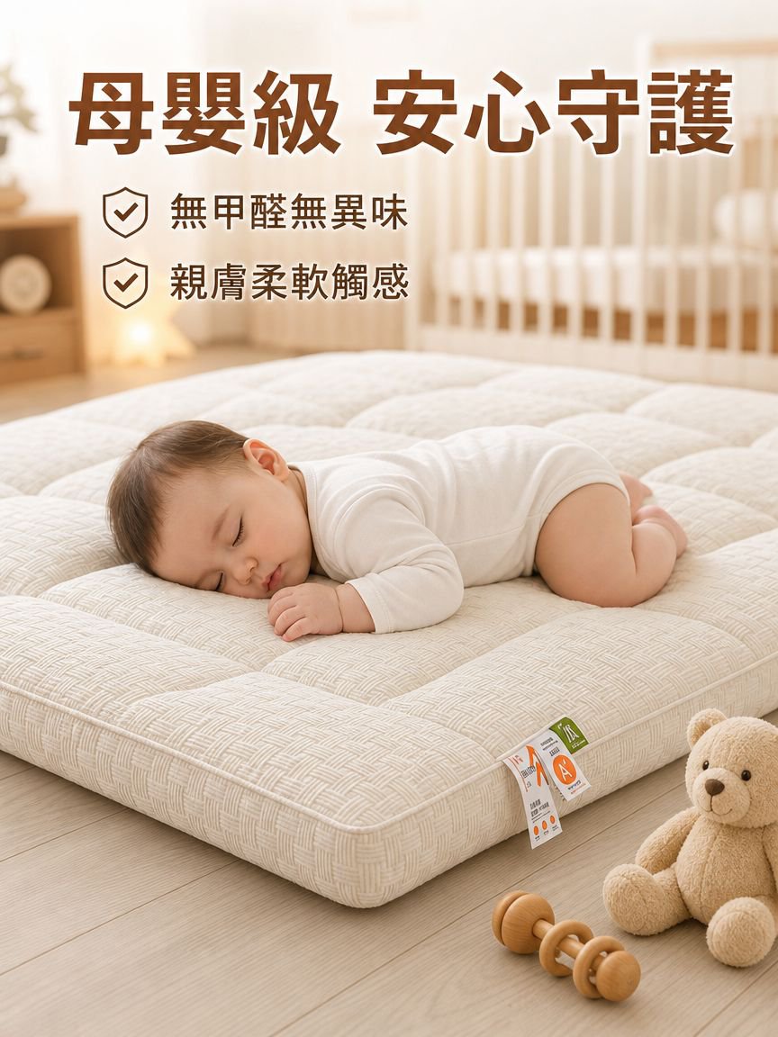 A類母嬰級抑菌大豆床墊