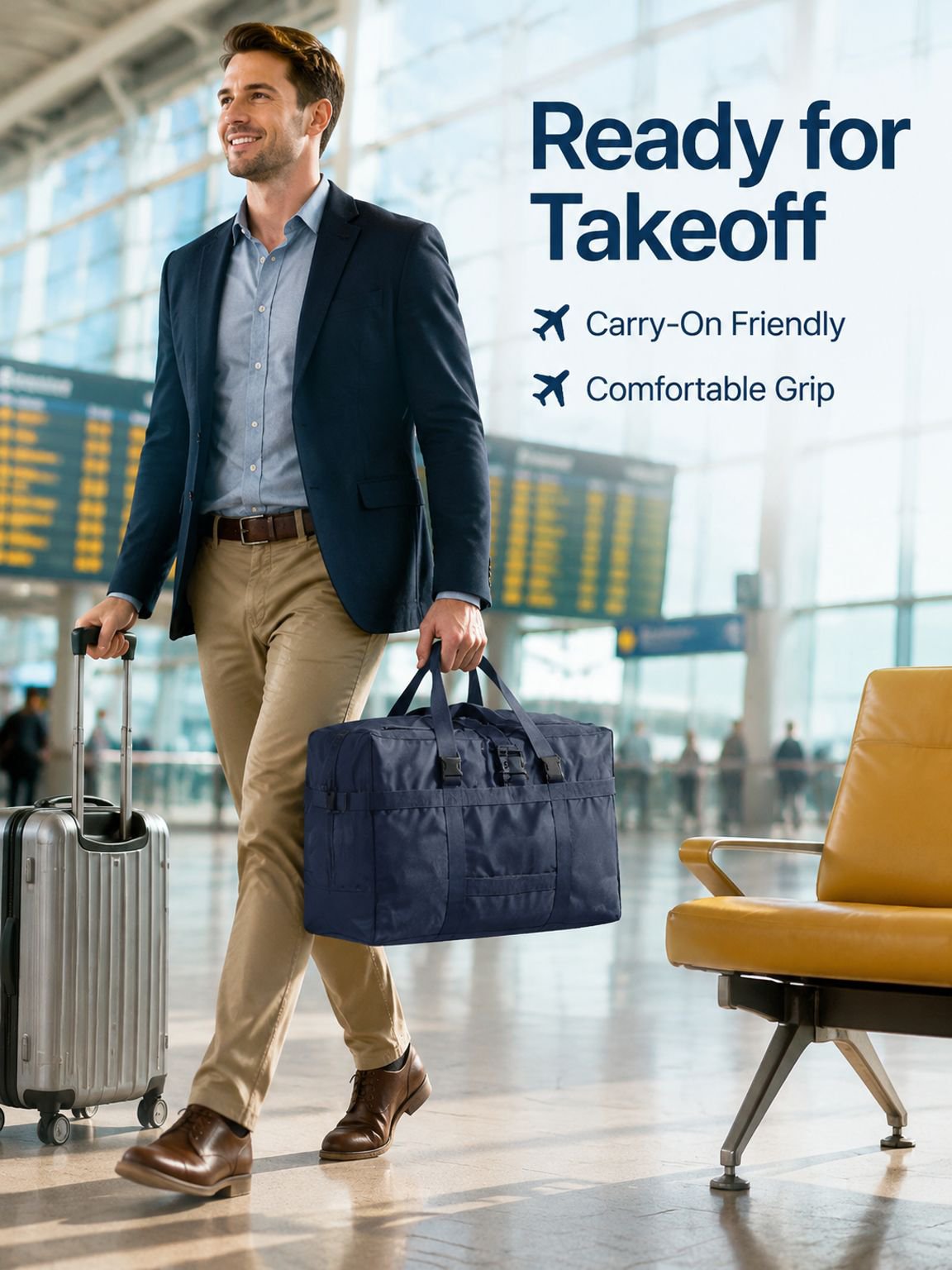 Travel in style with our Oxford cloth travel bag