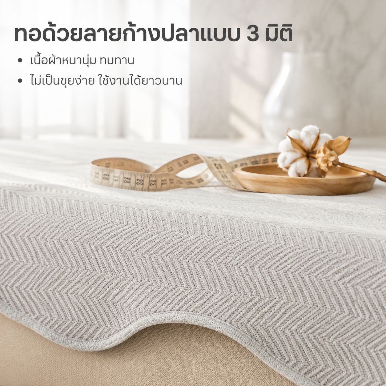 ผ้าคลุมโซฟากันลื่นรุ่นใหม่พร้อมเบาะรองนั่ง