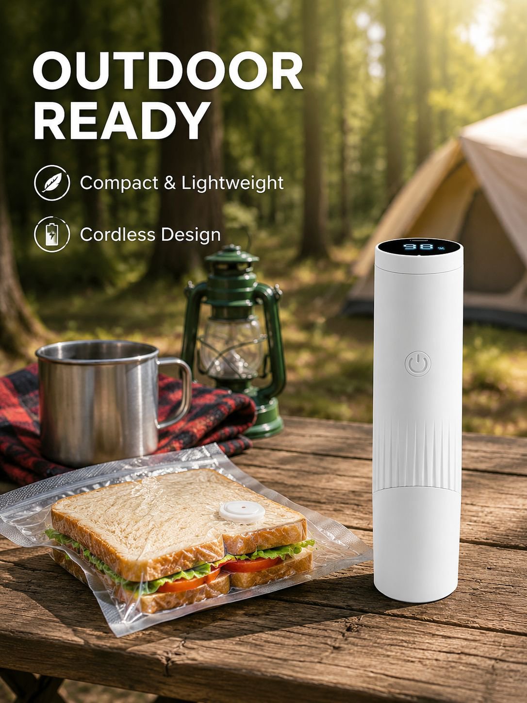 Portable JMY Electric Vacuum Pump for Food Preservation and Storage Bags