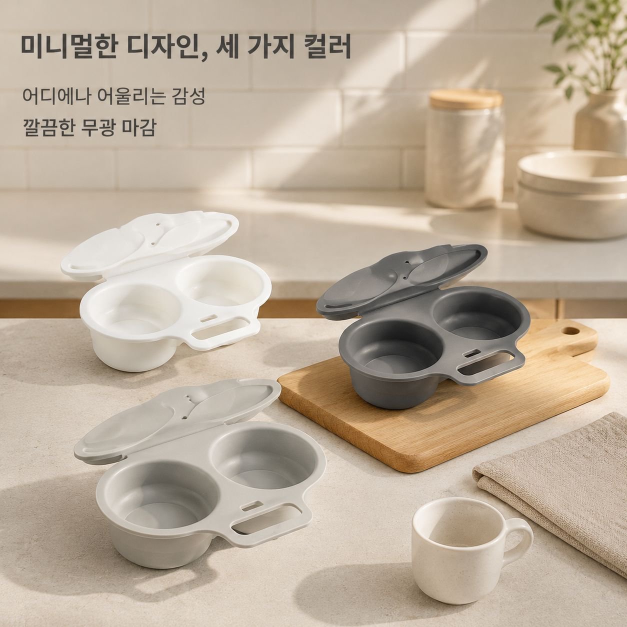 전자레인지용 계란찜기