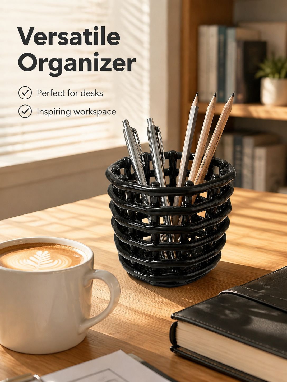 Functional ceramic storage for bathroom essentials