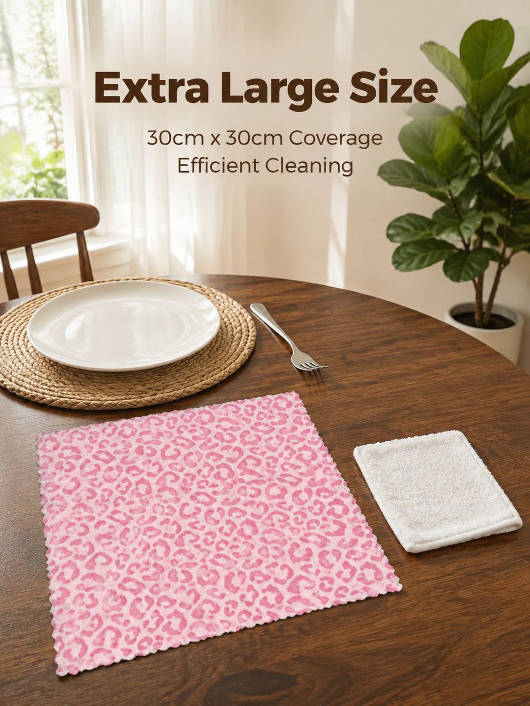 Multi-Purpose Cleaning Towel for Kitchen and Bathroom
