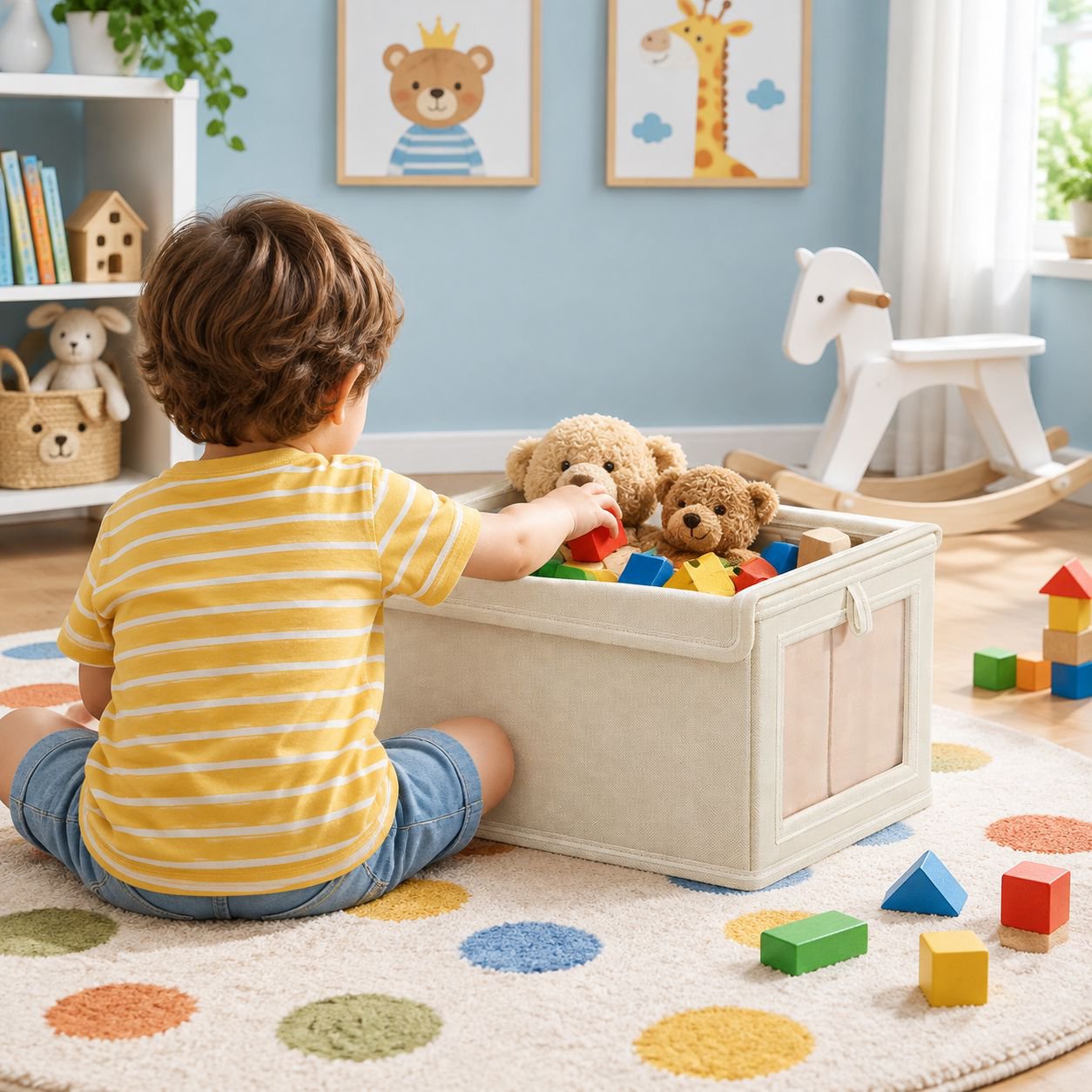 Multipurpose Wardrobe Storage Box for Home