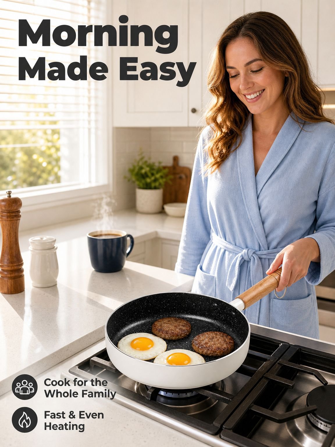 Multifunctional Egg Frying Pan