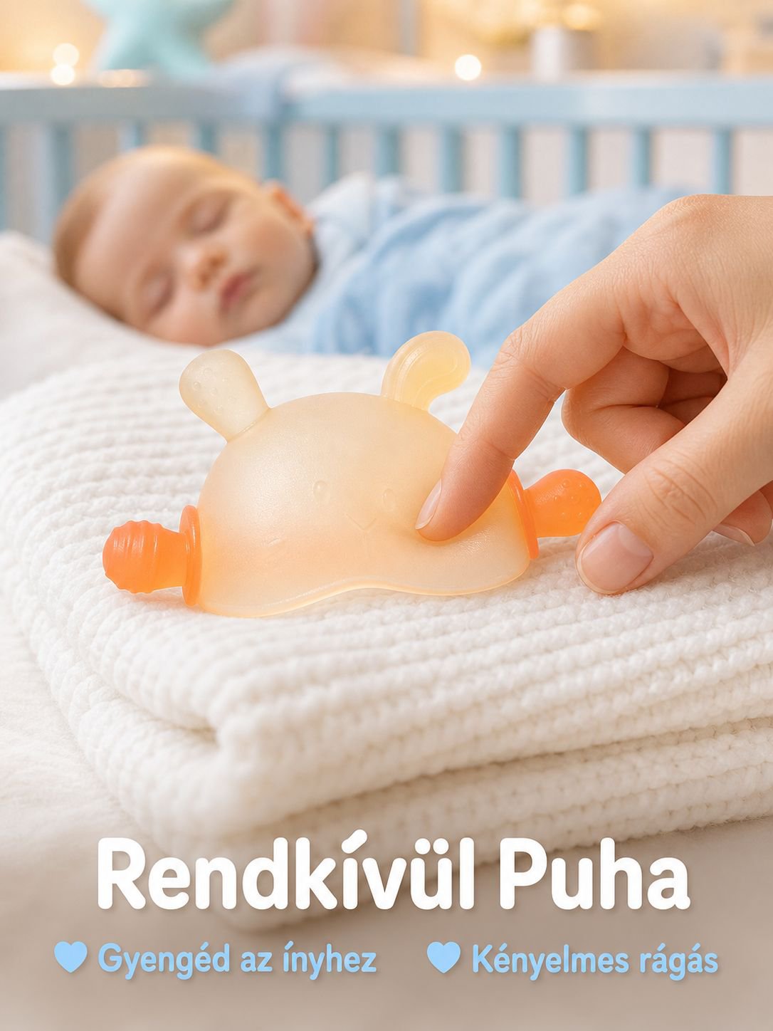 Fogzási időszakra ajánlott rágóka babáknak