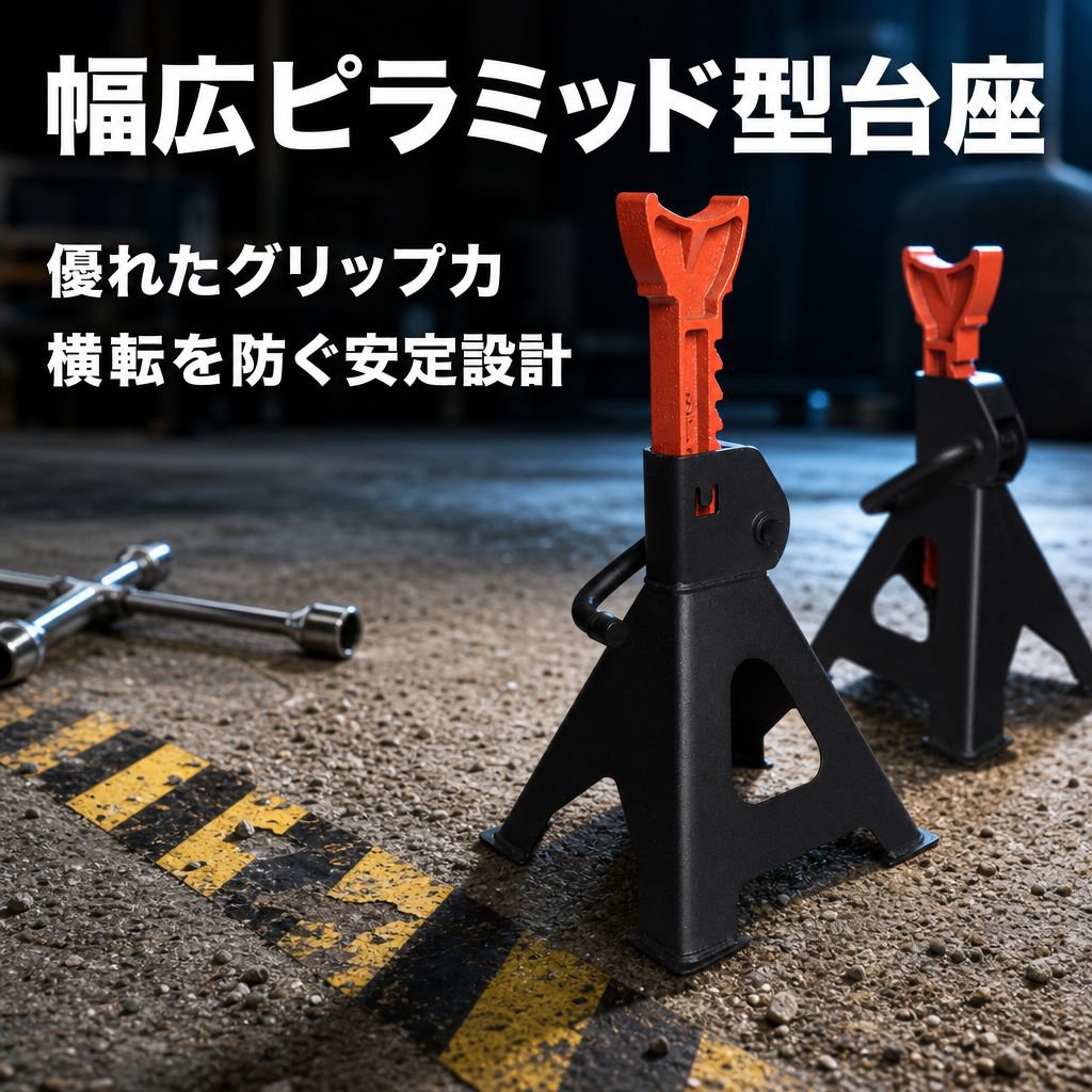 3トン安全サポートスタンド 車整備用