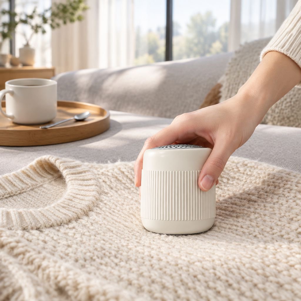 Multi-functional Rechargeable Fabric Lint Remover