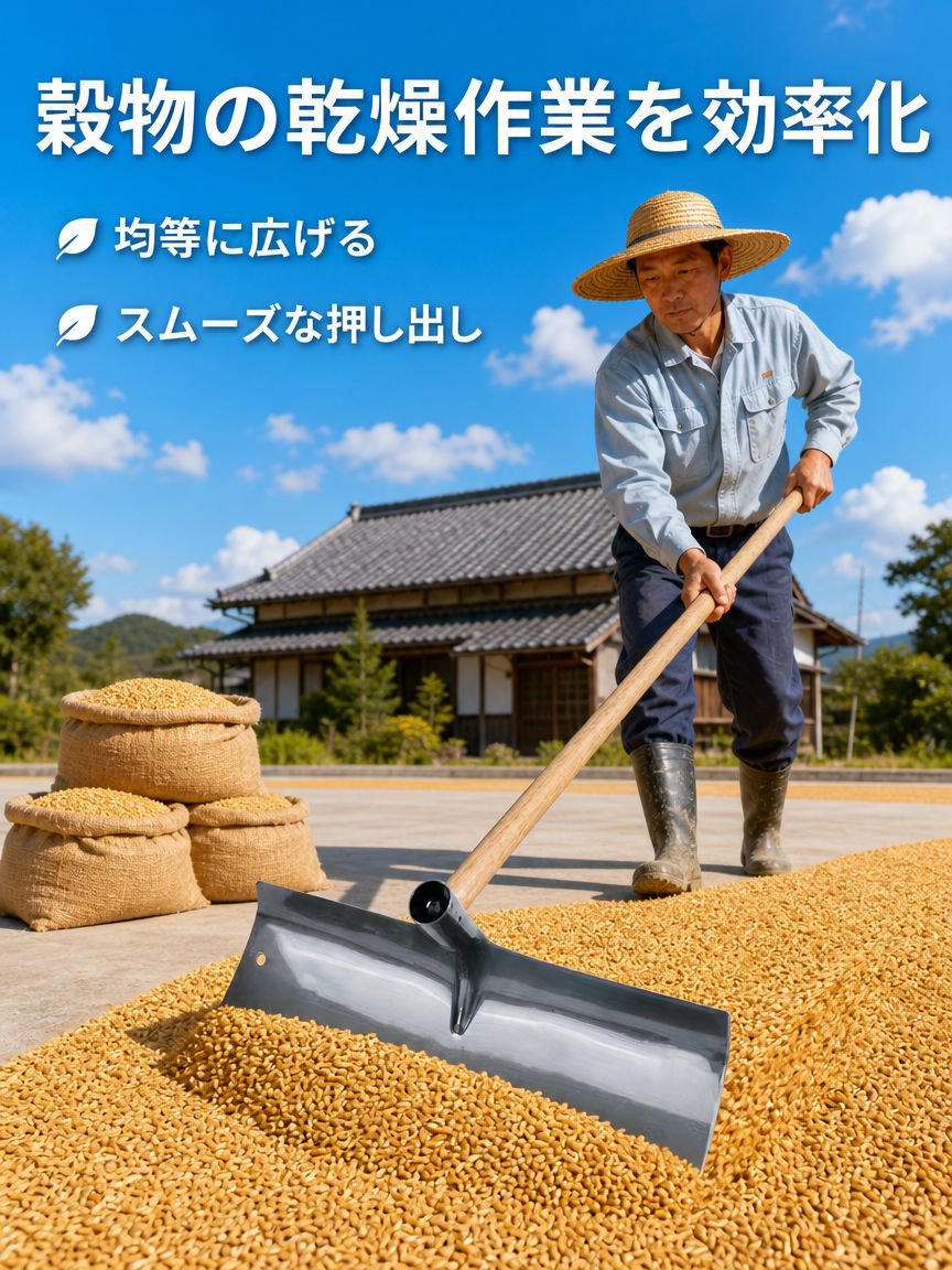 極厚小麦・トウモロコシ用スクレーパーレーキ、養鶏場用糞尿スクレーパー、穀物・米乾燥用農業用具