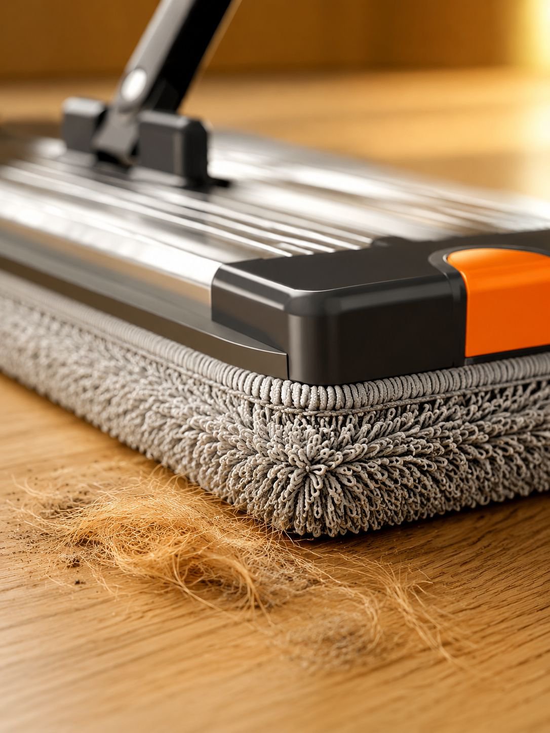 Ultra-fine microfiber mop pad for deep cleaning