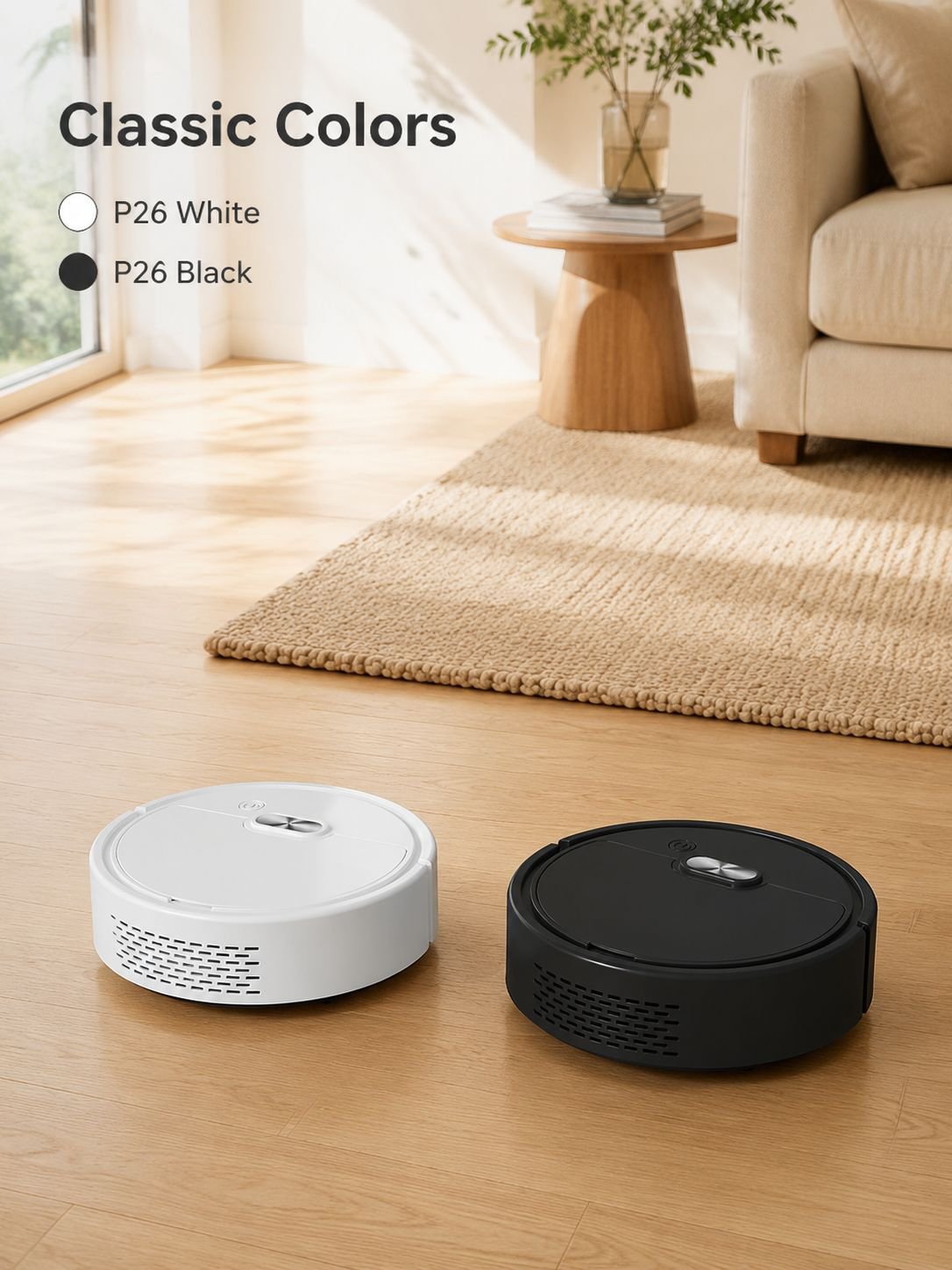 Smart home vacuum and mop robot