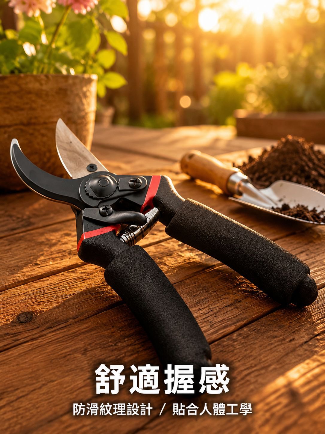 園藝專用強力修枝剪刀，粗枝修剪工具，果樹花卉剪枝剪