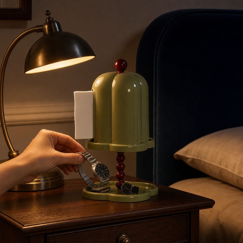 Elegant dustproof tissue case with vintage design