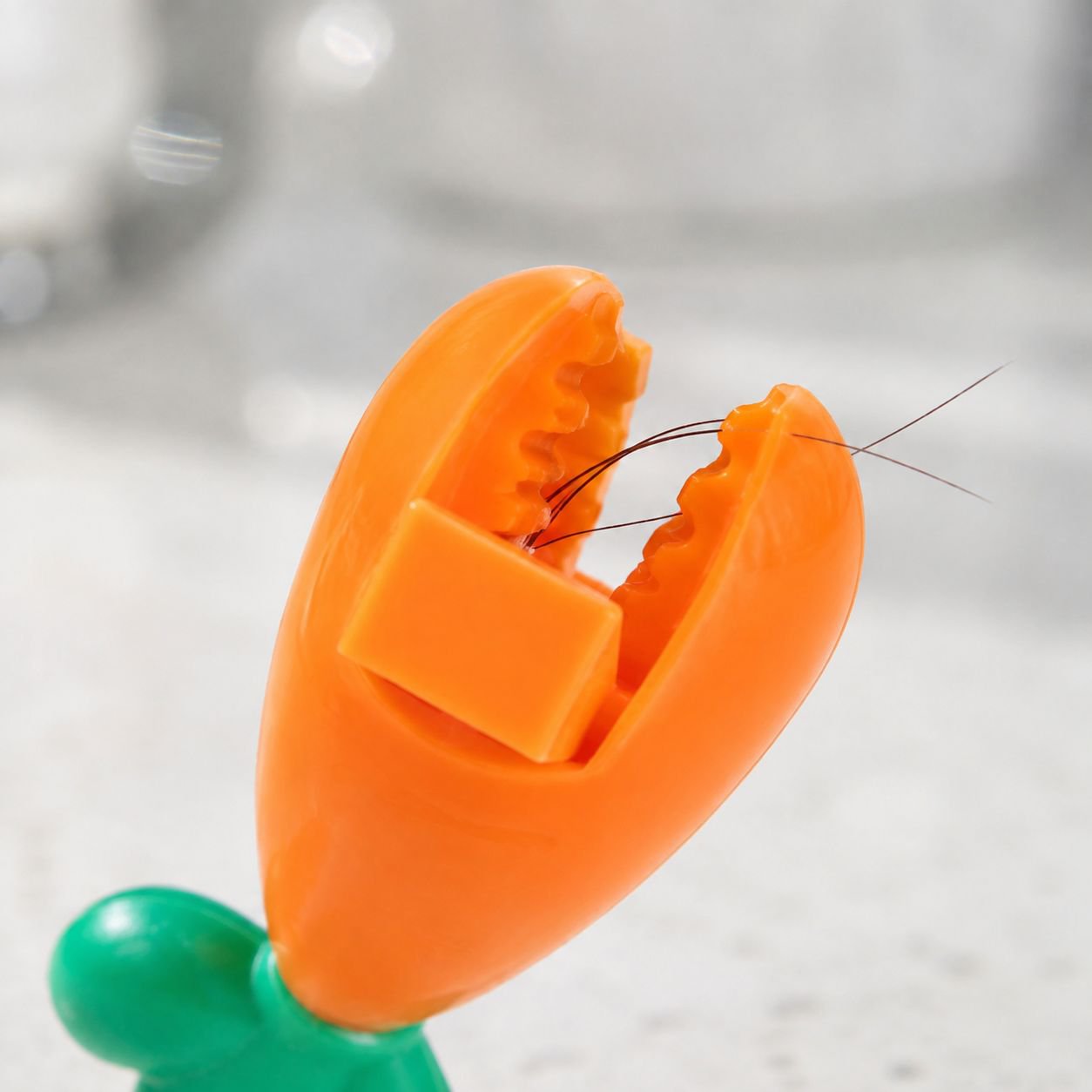 Creative Hair and Trash Grabber for Bathroom Cleaning