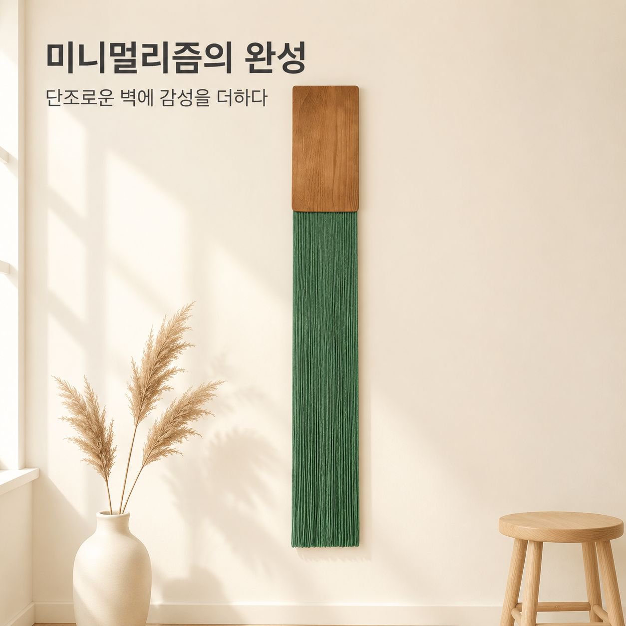 코튼 매크라메 빈티지 월데코 소품
