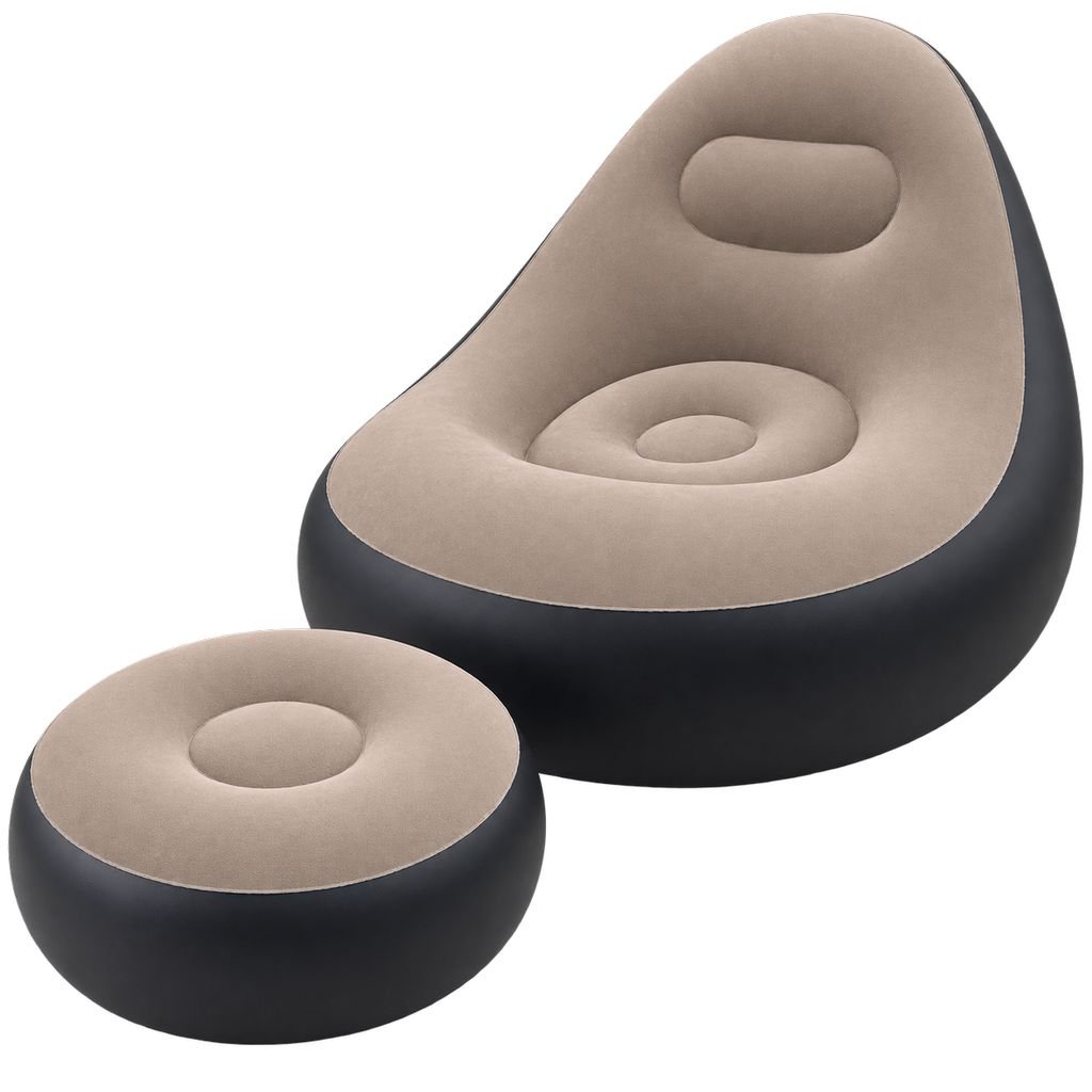 Thickened Inflatable Foldable Outdoor Sofa Chair