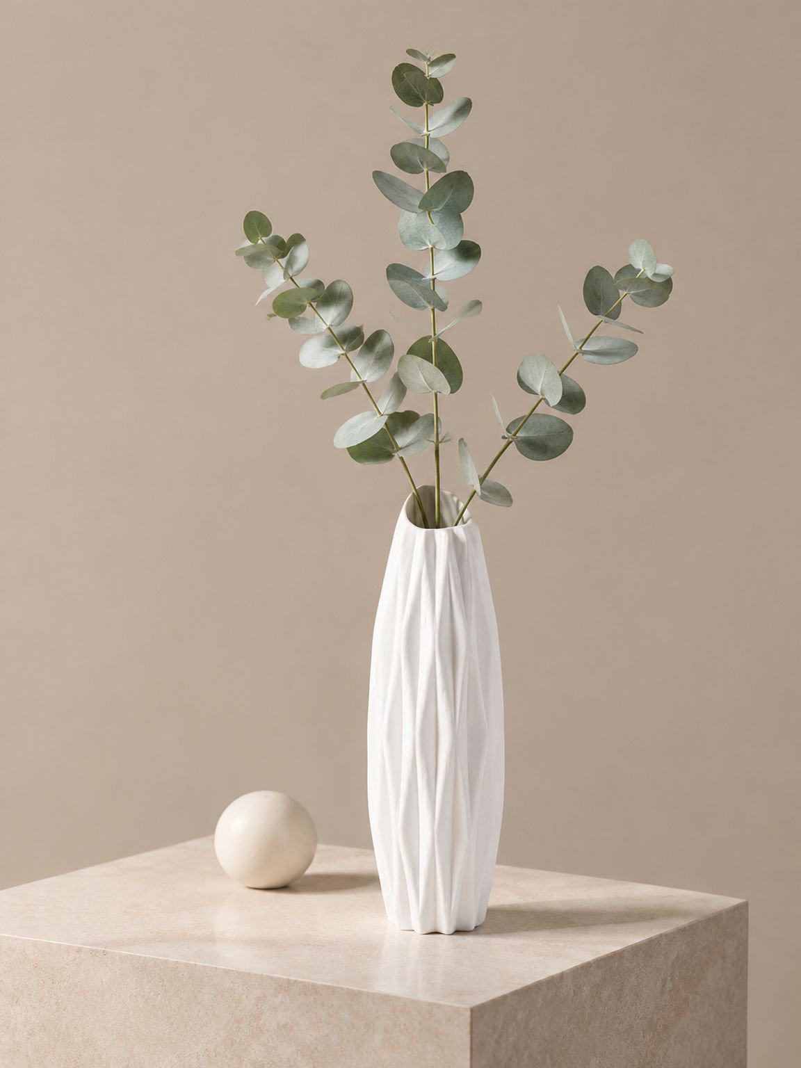 Durable faux vase showcasing beautiful craftsmanship