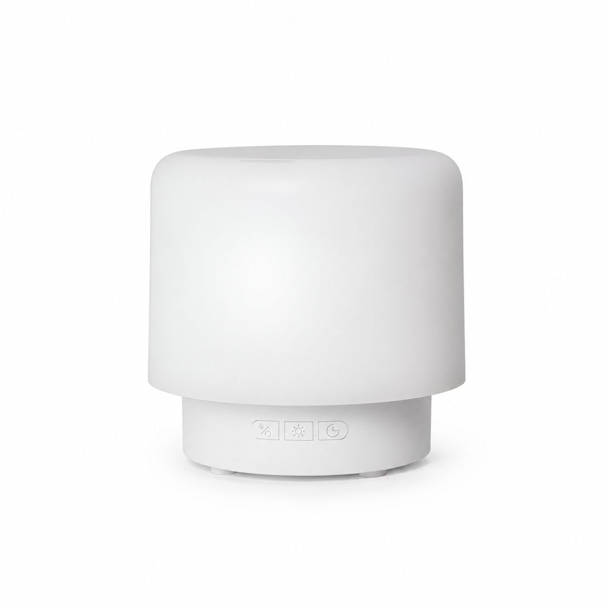 Desktop Seven-Color Light Aroma Humidifier with 360° Rotating Design