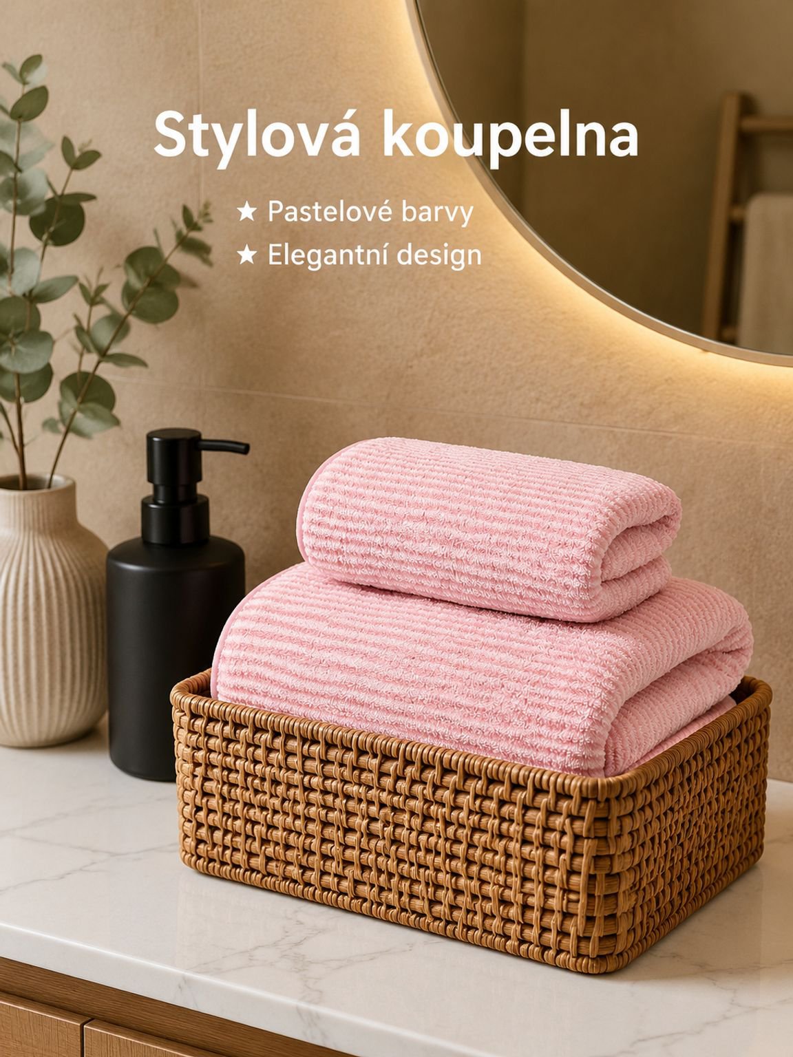 Měkký a rychleschnoucí ručník z korálového fleecu