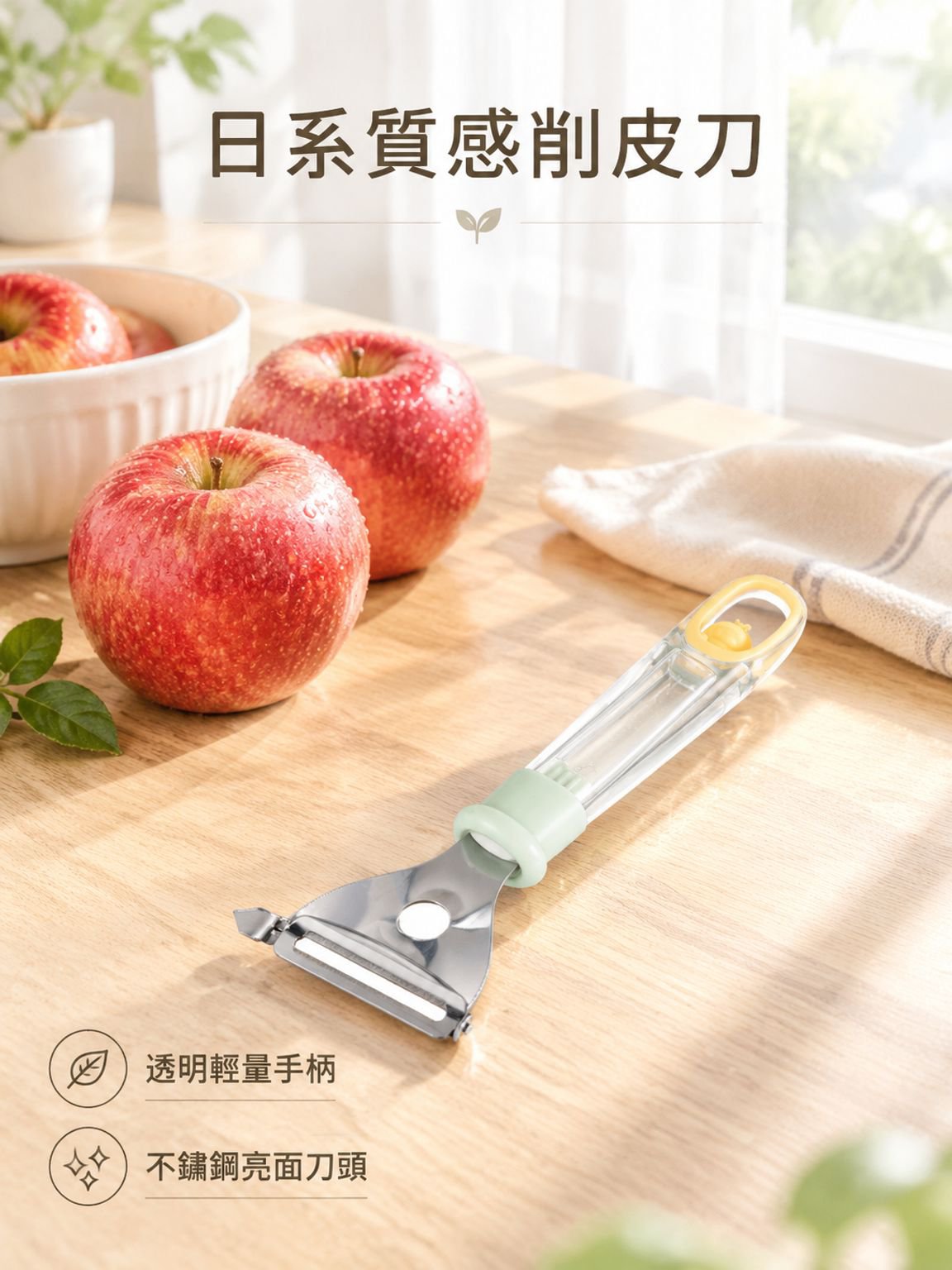 多功能不鏽鋼瓜片削皮器