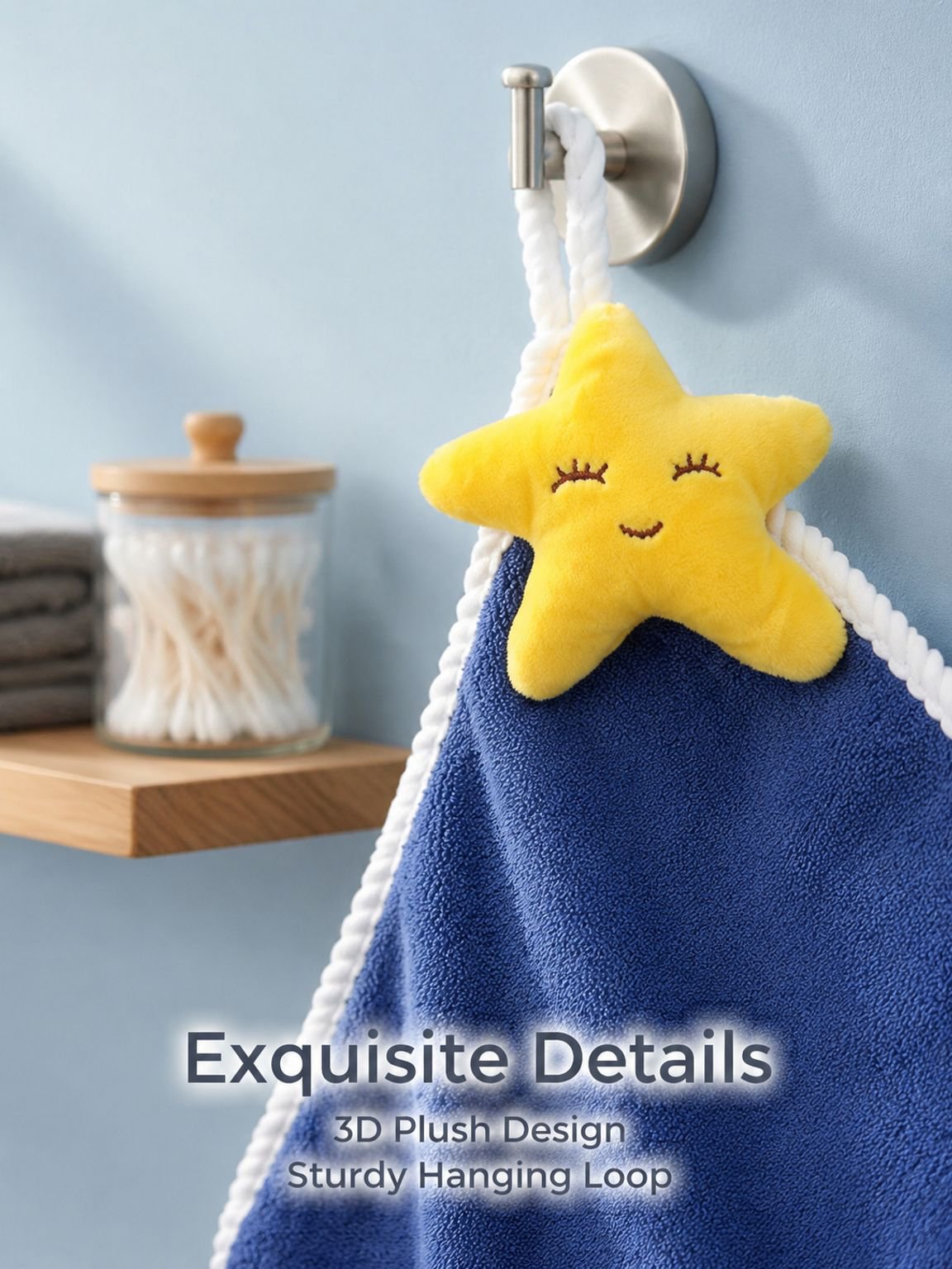 Cute cartoon children's quick drying ultra-fine fiber handkerchief
