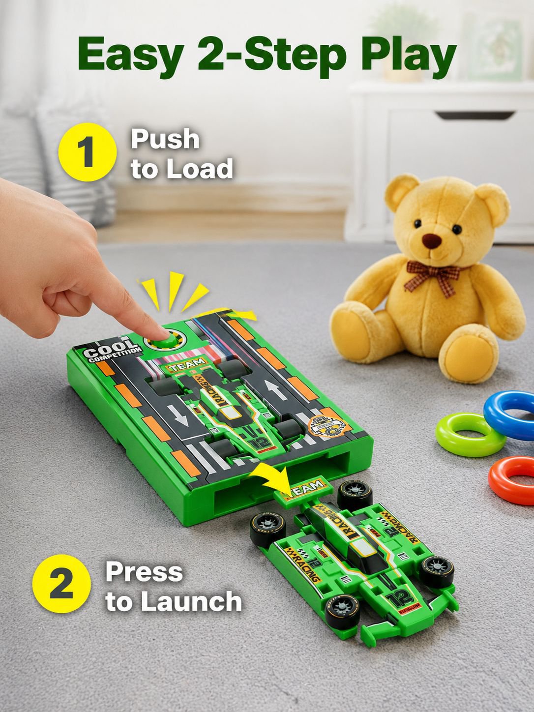 Creative Catapult Toy Car for Kids – Fun Launcher Vehicle, Perfect Boys’ Gift