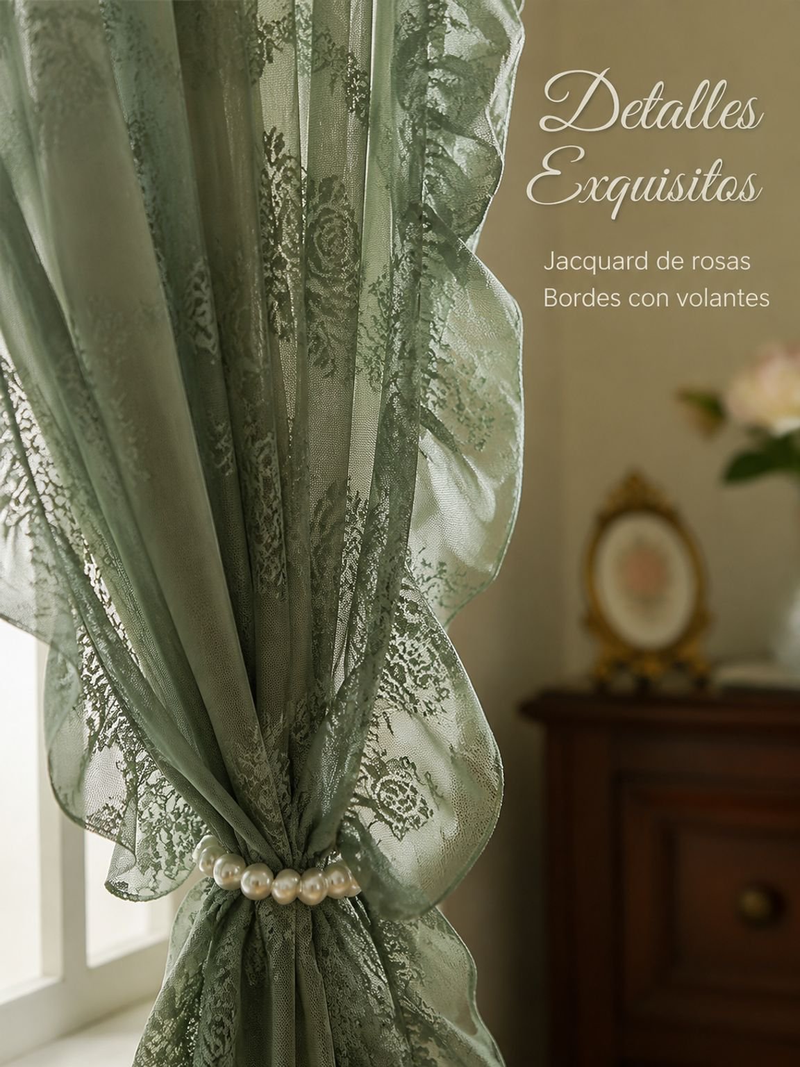 Cortinas semiopacas para sala de estar