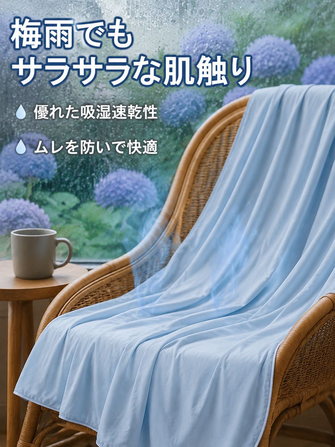夏用接触冷感涼しいケット