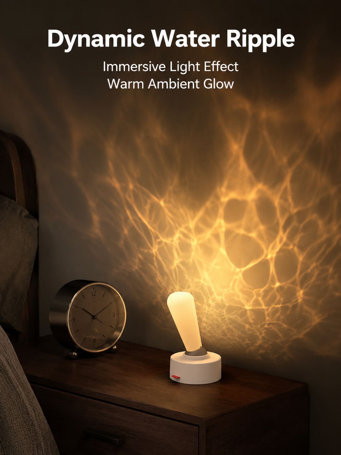 Bedroom bedside ambient light