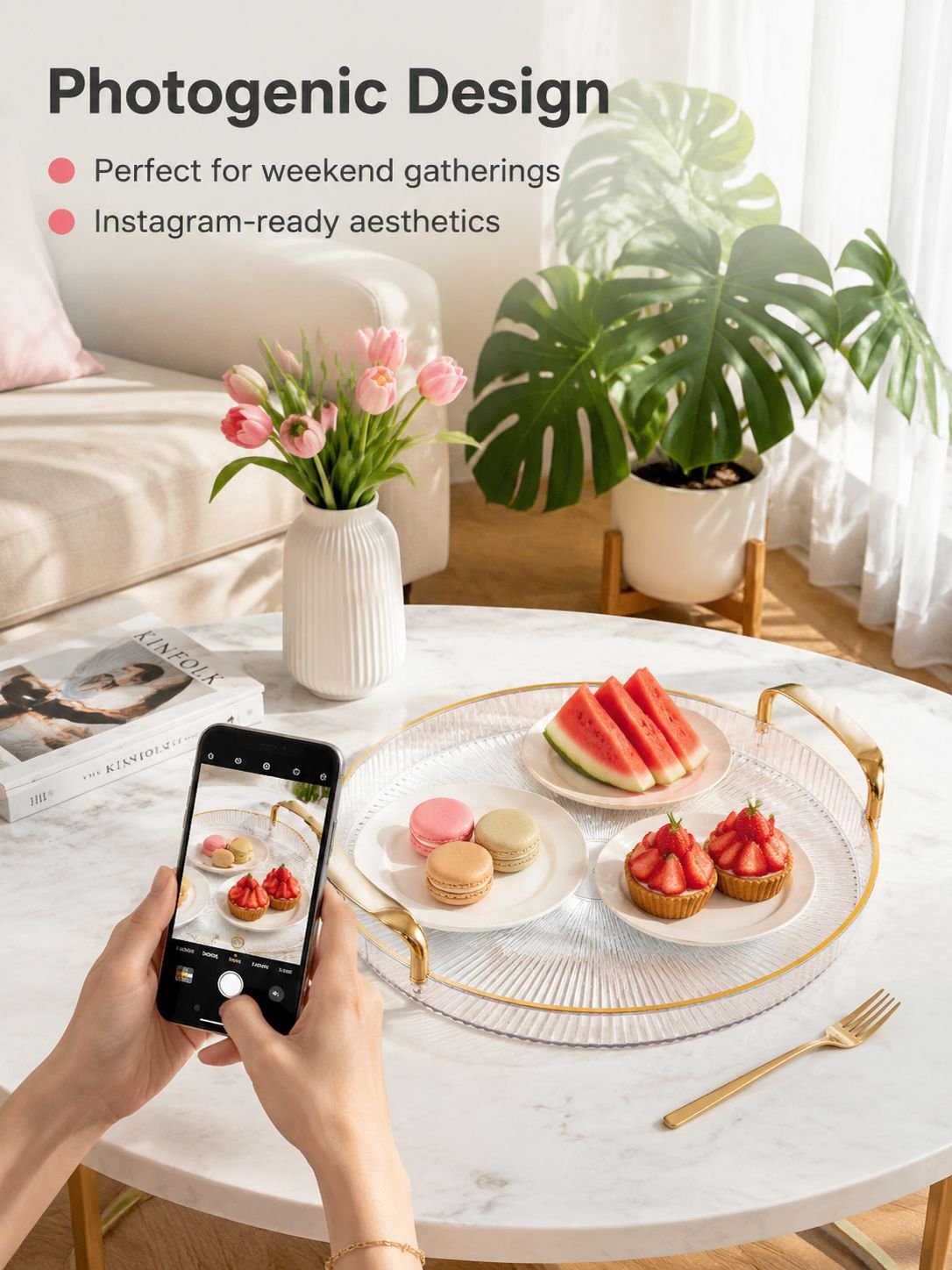 Light-colored Tableware Set