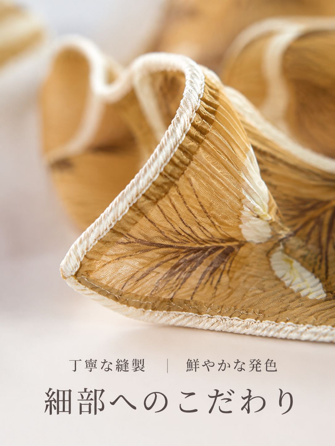 女性用ソフトスクエアシルクスカーフ
