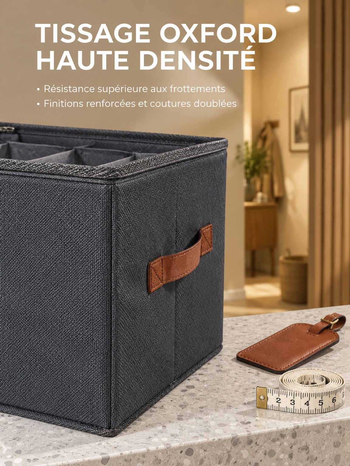 Boîte à chaussures gain de place pour dressing